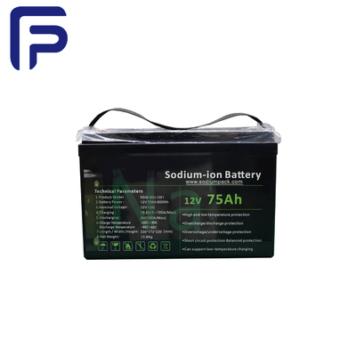 12V 68Ah 816Wh Bateria recarregável de íons de sódio Círculo profundo modificado